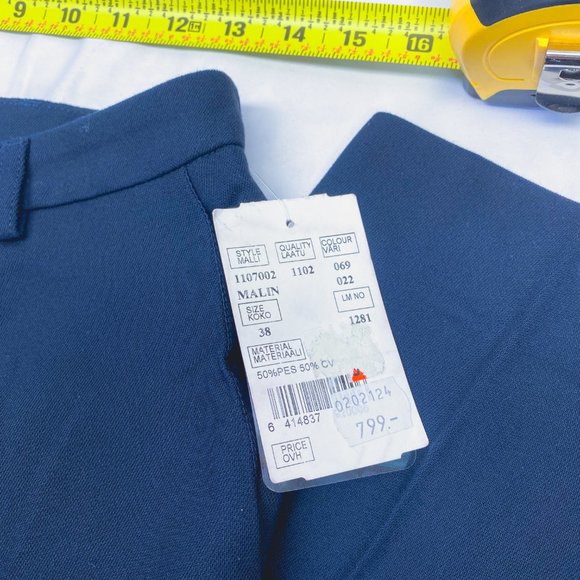 PTA Brand Women's Classic Black Dress Pants Semi Formal Style Bottoms 10 - Picture 8 of 13